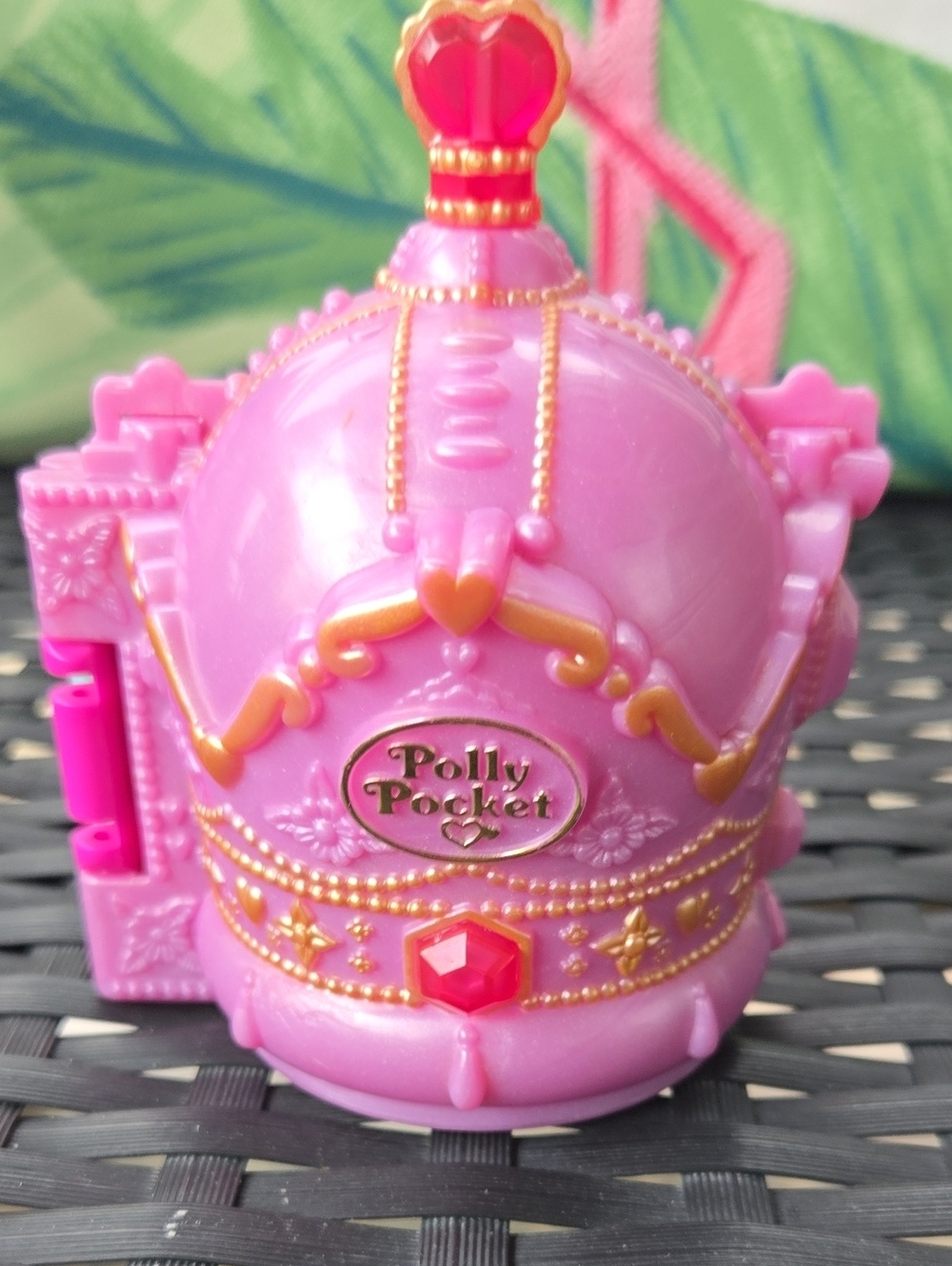 ​👑 Vintage 1996 Polly Pocket: Royal Crown Palace Compact Only No Polly👑